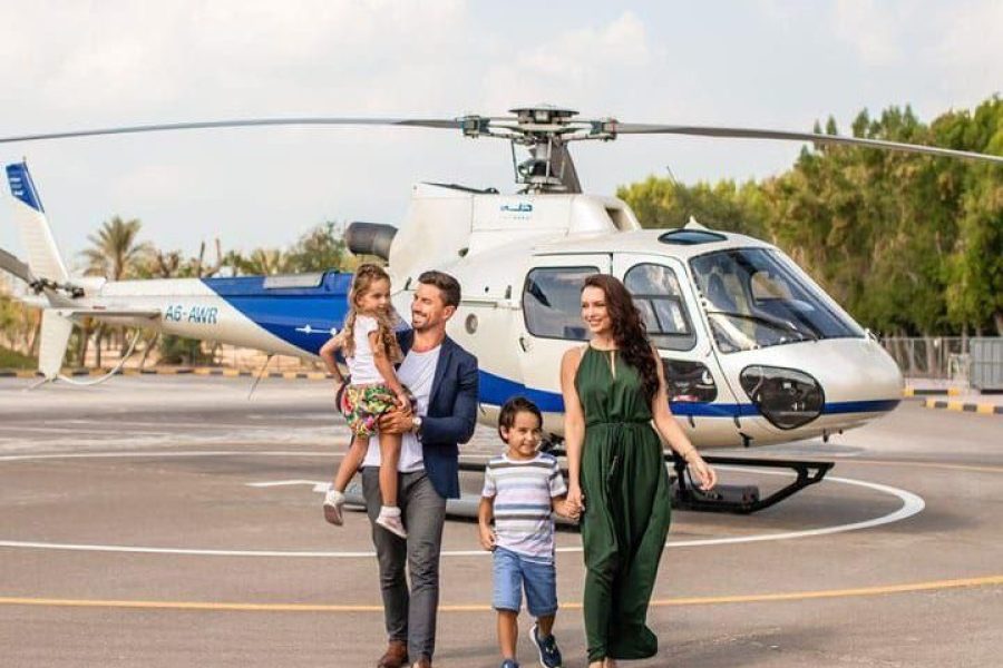 Dubai Police Academy Helipad Helicopter Tours  Private Flights (Up to 5 Persons) 30 minutes